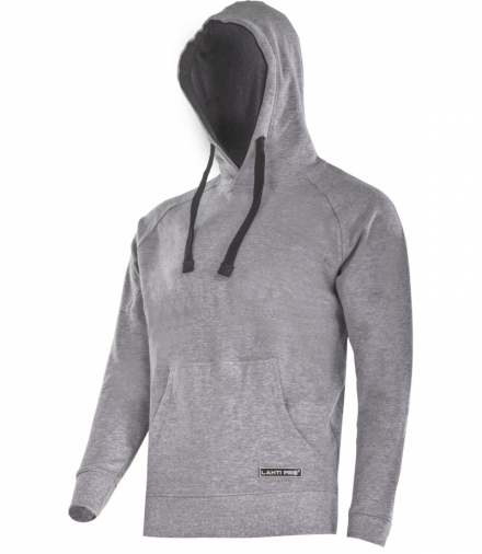 Bluza z kapturem szara 320g, "3xl", ce, Lahti Pro L4013006