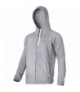 Bluza z kapturem i suwakiem szara, "m", ce, Lahti Pro L4010802