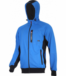 Bluza z kapturem i suwakiem niebiesko-czarna, "s", ce, Lahti Pro L4012701
