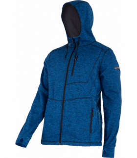 Bluza z kapturem i suwakiem niebieska, "l", ce, Lahti Pro L4014103