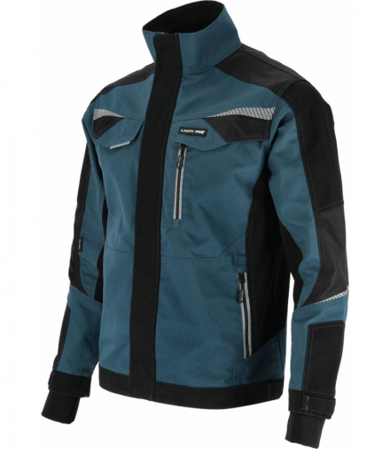 Bluza turkusowo-czarna ze wstawkami ze stretchu, "m", ce, Lahti Pro L4042102