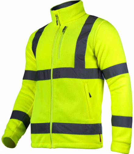 Bluza polar ostrzegawcza żółta, "l", ce, Lahti Pro L4010903