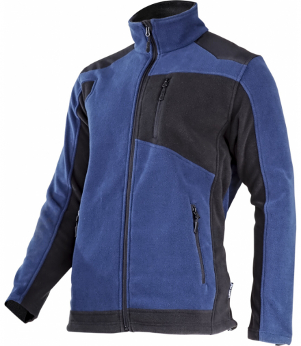 Bluza polar ze wzmocnieniami granatowo-czarna, "s", ce, Lahti Pro L4013801
