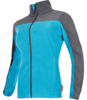 Bluza polar turkusowo-szara, damska, "xl", ce, Lahti Pro L4010304