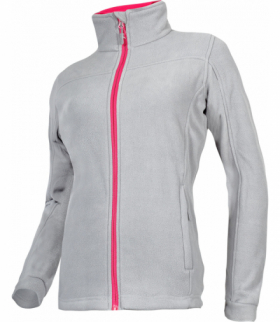 Bluza polar szaro-różowa, damska, "xl", ce, Lahti Pro L4010604