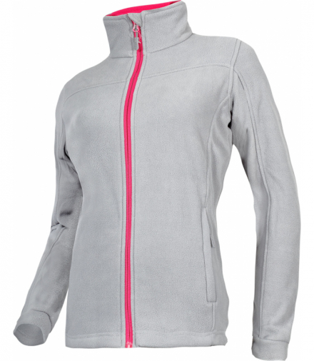 Bluza polar szaro-różowa, damska, "3xl", ce, Lahti Pro L4010606