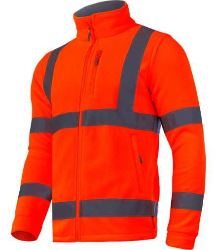 Bluza polar ostrzegawcza pomarańczowa, "m", ce, Lahti Pro L4011002
