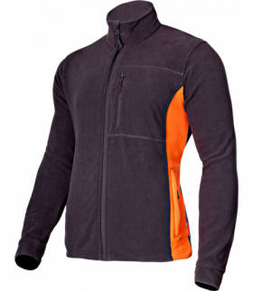 Bluza polar grafitowo-pomarańczowa, "2xl", ce, Lahti Pro L4010205