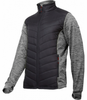 Bluza ocieplana szaro-czarna, "xl", ce, Lahti Pro L4012204