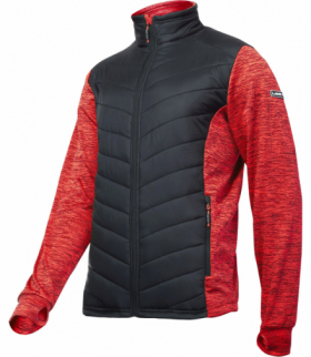 Bluza ocieplana czerwono-czarna, "s", ce, Lahti Pro L4013201