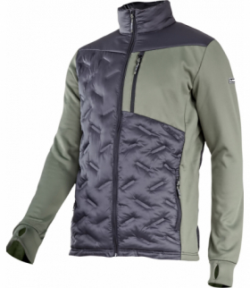 Bluza ocieplana czarno-zielona, "xl", ce, Lahti Pro L4013604