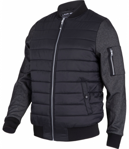 Bluza ocieplana "bomber" czarna,"2xl", ce, Lahti Pro L4093705