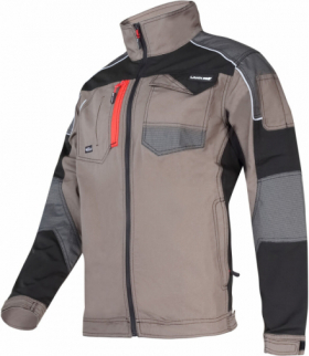 Bluza khaki-czarna ze wstaw. ze stretchu, "3xl", ce, Lahti Pro L4041006