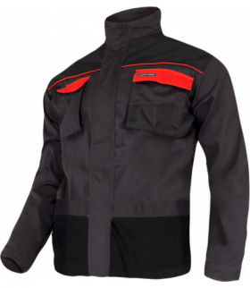 Bluza grafitowo-pomarańczowa, 190g/m2, "3xl (60)", ce, Lahti Pro L4040460