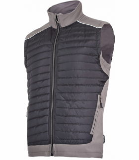 Bezrękawnik ocieplany czarno-khaki, "xl", ce, Lahti Pro L4131104