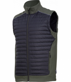Bezrękawnik ocieplany czar.-ziel., "xl", ce, Lahti Pro L4131804