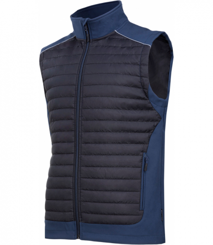 Bezrękawnik ocieplany czar.-granat., "xl", ce, Lahti Pro L4131904