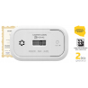 CZUJNIK CZADU CD-17A2v2300/B - certyfikat CNBOP-PiB - wyrób budowlany, DC 3V (2x LR6), LCD, 2 lata gwarancji, test 300 ppm