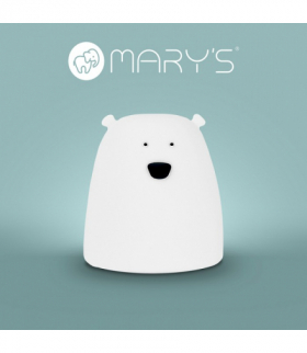 MARY`S LAMPKA LED MIŚ MAŁY BIAŁY RGB+WW NB MW20783