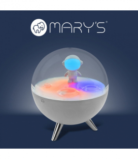 MARY`S LAMPKA NOCNA LED RGB KSIĘŻYC BIAŁY MW61055