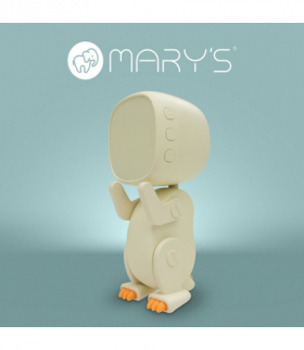 MARY`S BUDZIK ROBO DINO BIAŁY MW61058