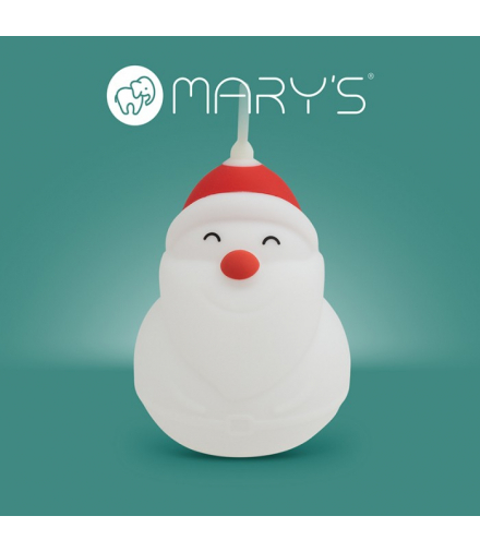 MARY`S LAMPKA NOCNA LED Mikołaj RGB MW61110