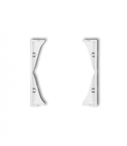 ICON Ramka pośrednia do gniazd podwójnych, biały Karlik IRP-2