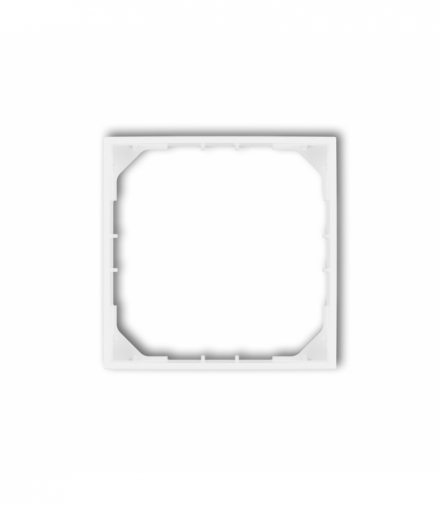 ICON Ramka pośrednia do uniwersalnego elektronicznego tygodniowego regulatora temperatury , biały Karlik IRP-3