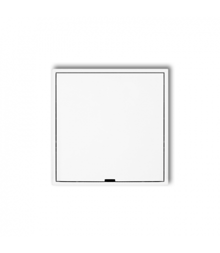 ICON Ramka pośrednia z zaślepką, biały Karlik IRPZ