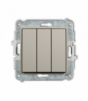 ICON Łącznik potrójny, taupe Karlik 60IWP-7