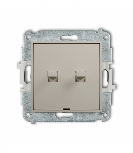 ICON Łącznik świecznikowy w stylu amerykańskim, taupe Karlik 60IWPUS-2