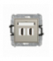 ICON Gniazdo podwójne HDMI 2.1, 8K, taupe Karlik 60IHDMI-6