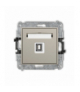 ICON Gniazdo pojedyncze USB A-B 2.0, taupe Karlik 60IGUSB-3