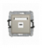 ICON Gniazdo pojedyncze 1xUSB C-C, taupe Karlik 60IGUSB-7