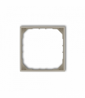ICON Ramka pośrednia do uniwersalnego elektronicznego tygodniowego regulatora temperatury , taupe Karlik 60IRP-3