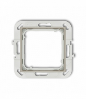 ICON Adapter mocujący Somfy Smoove io/RTS, taupe Karlik 60IAS-1