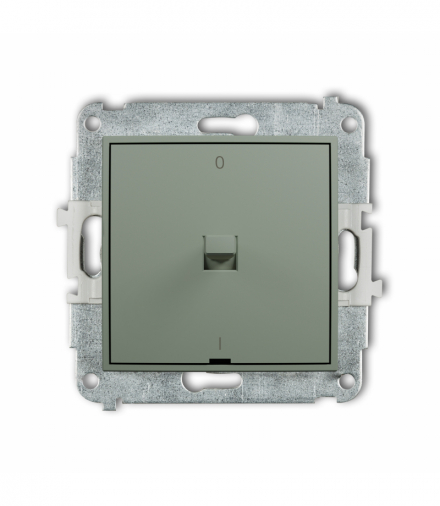 ICON Łącznik dwubiegunowy w stylu amerykańskim, szałwiowy Karlik 61IWPUS-9