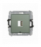 ICON Ładowarka USB A, 5W max., 5V, 1A, bez pola opisowego, szałwiowy Karlik 61ICUSBBO-1