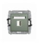 ICON Ładowarka USB A, 10W max., 5V, 2A, szałwiowy Karlik 61ICUSB-3