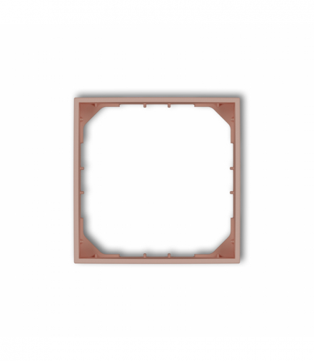 ICON Ramka pośrednia do uniwersalnego elektronicznego tygodniowego regulatora temperatury , Łososiowy Karlik 62IRP-3