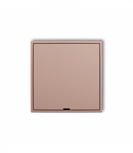 ICON Ramka pośrednia z zaślepką, Łososiowy Karlik 62IRPZ