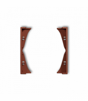 ICON Ramka pośrednia do gniazd podwójnych, terakota Karlik 63IRP-2