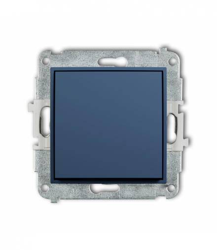 ICON Łącznik schodowy (jeden klawisz bez piktogramu), navy blue Karlik 64IWP-3.1
