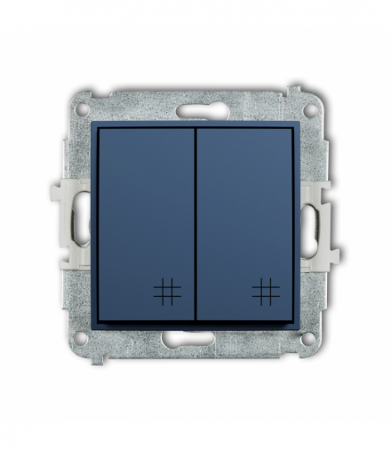ICON Łącznik krzyżowy podwójny, navy blue Karlik 64IWP-66