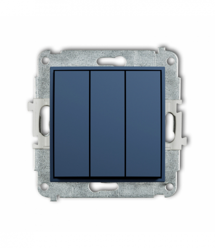 ICON Łącznik potrójny, navy blue Karlik 64IWP-7