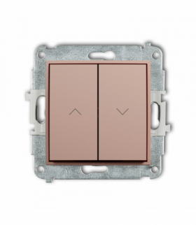 MINI Łącznik żaluzjowy z podtrzymaniem, Łososiowy Karlik 62MWP-88