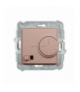MINI Regulator temperatury, elektroniczny z czujnikiem powietrznym, Łososiowy Karlik 62MRT-2