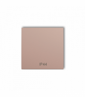 ICON, MINI Klawisz pojedynczy do łączników IP 44 ICON, MINI, Łososiowy Karlik 62MKLH-1