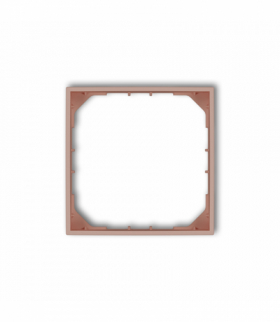 MINI Ramka pośrednia do uniwersalnego elektronicznego tygodniowego regulatora temperatury , Łososiowy Karlik 62MRP-3