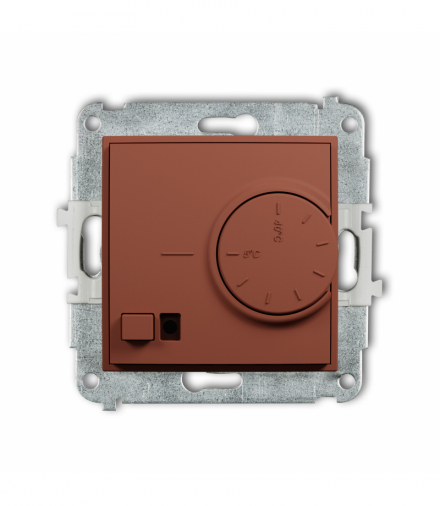 MINI Regulator temperatury, elektroniczny z czujnikiem podpodłogowym, terakota Karlik 63MRT-1